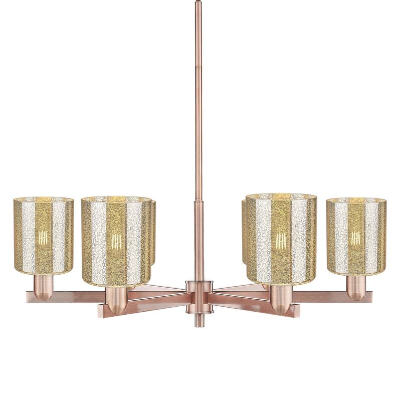 Innovations Lighting 716-6CR-11-35 Cobbleskill Chandelier Cobbleskill - Antique Copper / Mercury
