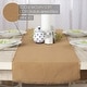 preview thumbnail 2 of 14, Burlap Fringed Runner 13x72