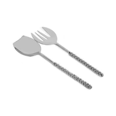 Set of 2 Salad Servers with Twisted Handles - 12"