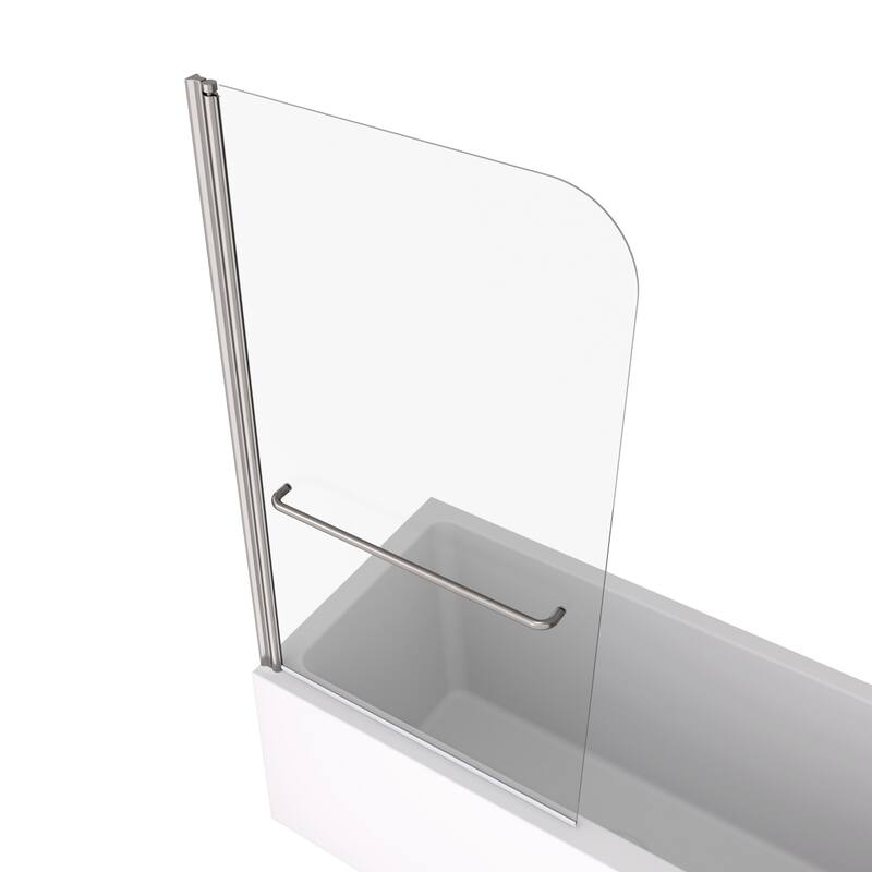 34 "W x 58 'H Tub Door with 1/4' Tempered Glass