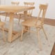 Plank and Beam Solid Wood Windsor Dining Chair - Set of 2