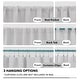 preview thumbnail 25 of 109, Deconovo Back Tab Blackout Curtains (2 Panel)