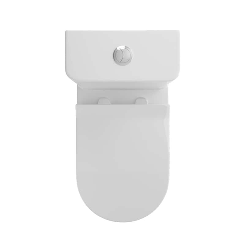 Dual Flush Elongated One-Piece Toilet