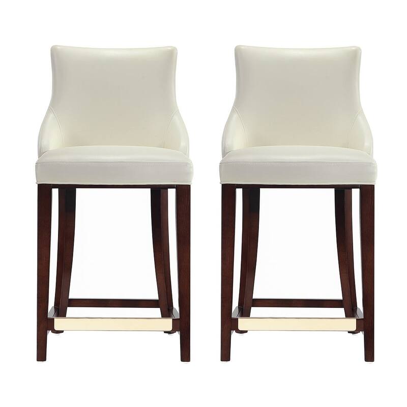 Manhattan Comfort Modern Shubert Upholstered Counter Stool