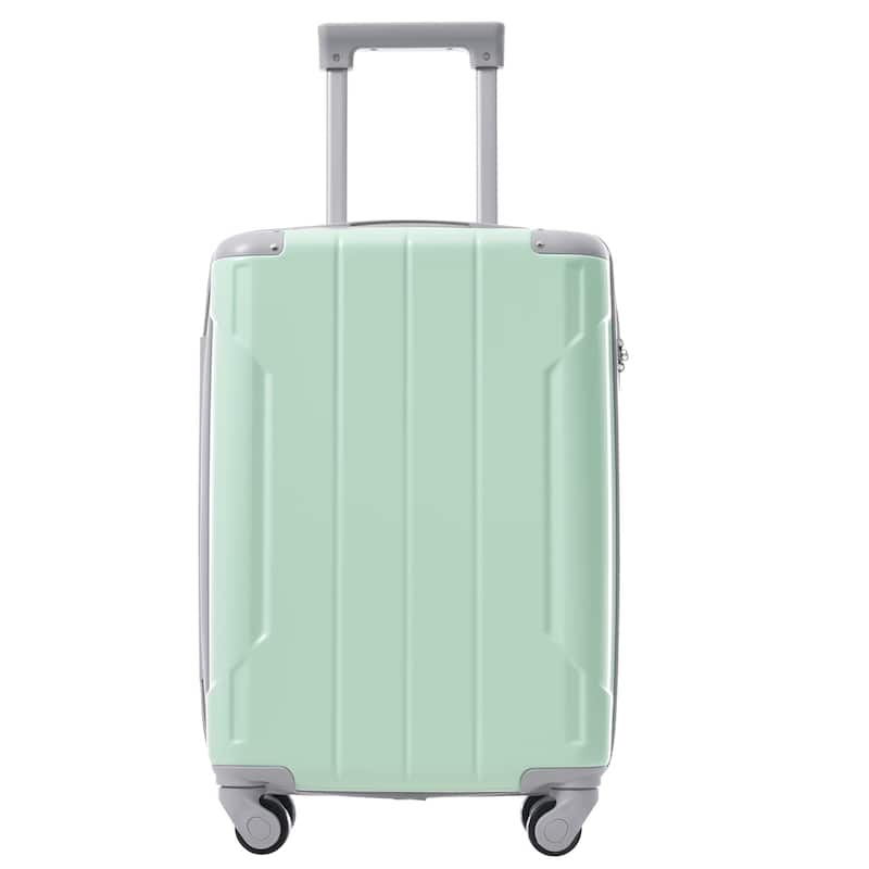 20 Inch Carry On Luggage Set 3 Piece with Spinner Wheels, Lightweight Hardshell ABS Suitcase