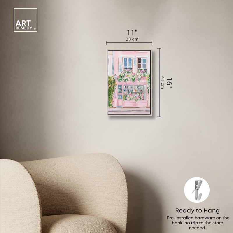 Little Magazine Store Canvas by Art Remedy