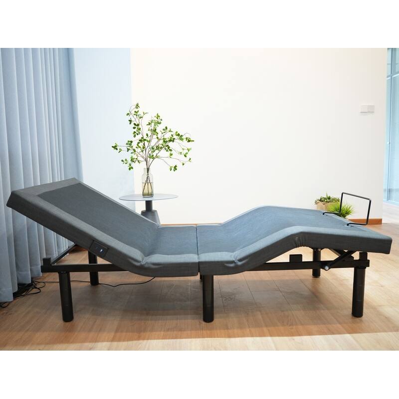 Adjustable Bed Frame,Under bed light and USB port - Twin XL