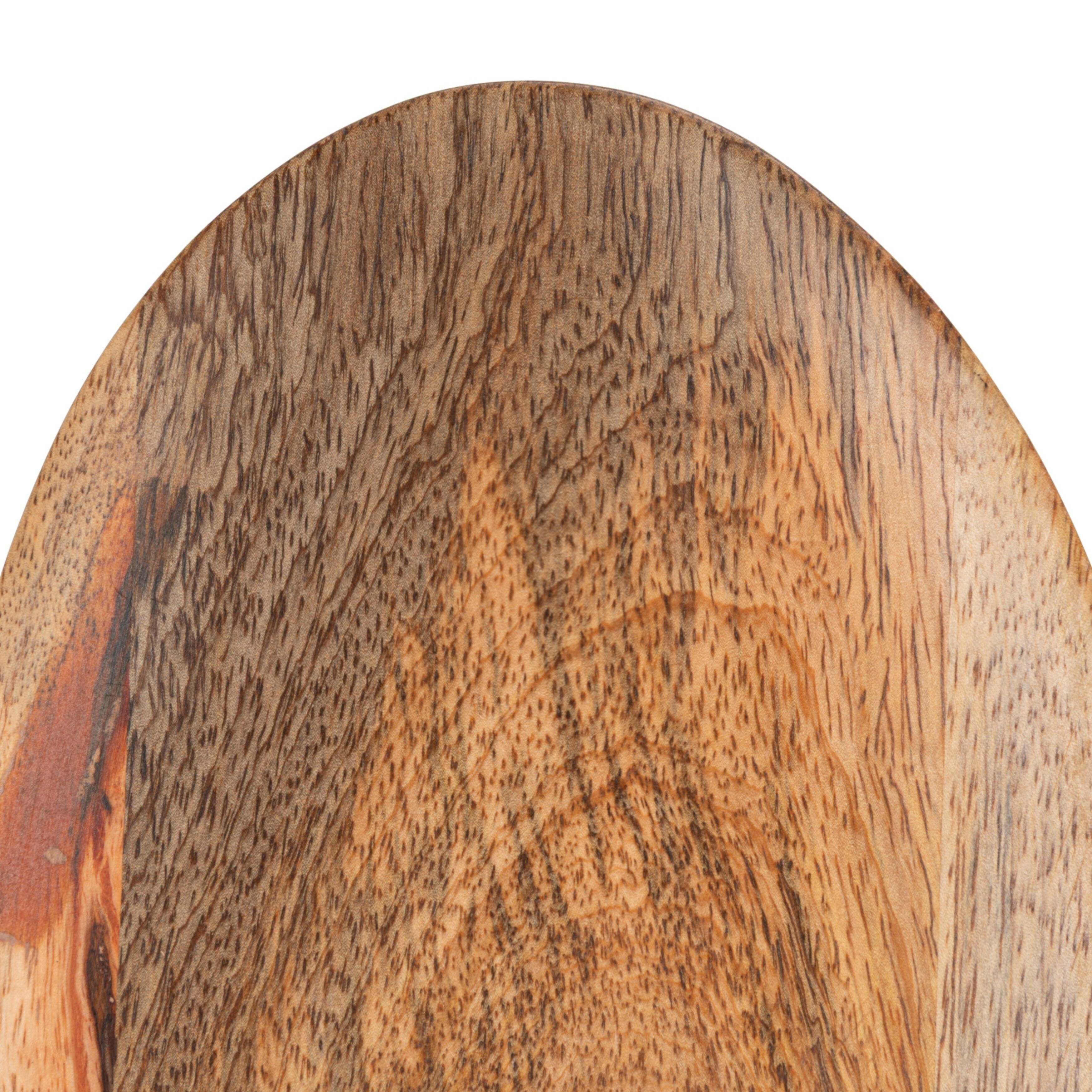 Oval Mango Wood Tray - 20