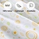 preview thumbnail 35 of 54, Polka Dot Animal Bear Friends ABC&123 Unisex Multi-color Cotton Toddler/Baby Crib Child Fitted Sheet Set (Pack of 3) - N/A