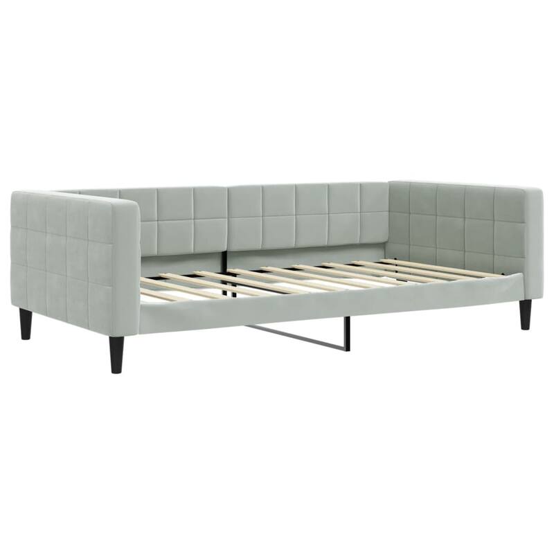 vidaXL Day Bed Upholstered Sofa Bed Daybed for Bedroom Living Room Velvet