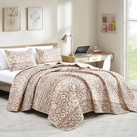 Massarra 3 Piece Bedspread set