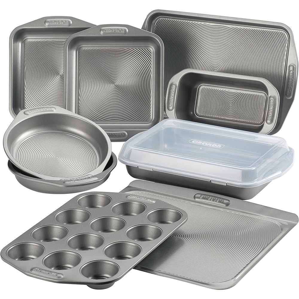 Silicone Muffin Pan Set – Non-Stick Bakeware Muffin Pan 12-Cup