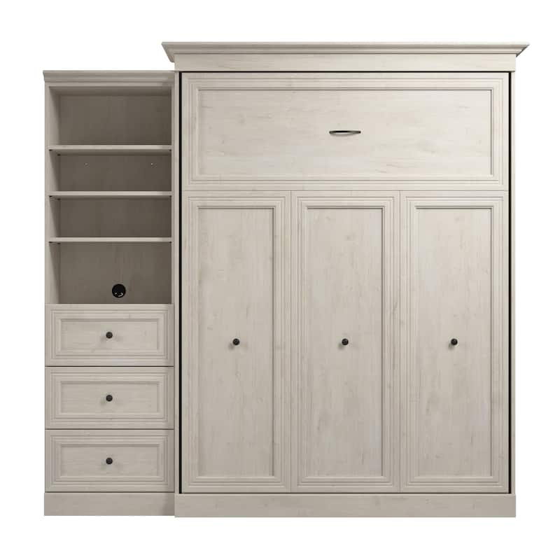 Versatile Queen Murphy Bed and Closet Organizer (92W) by Bestar