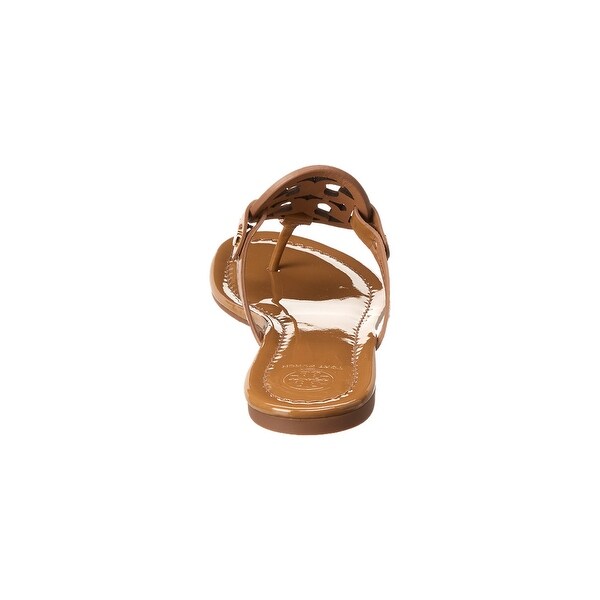 tory burch patent sandals