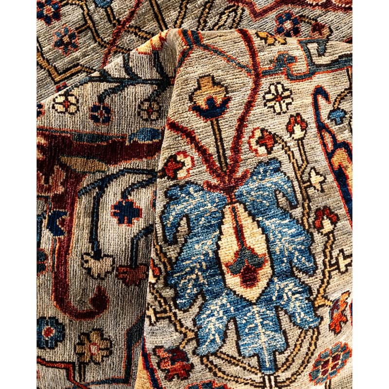 Serapi One-of-a-Kind Hand-Knotted Area Rug - Beige - 8' 10" x 11' 10"