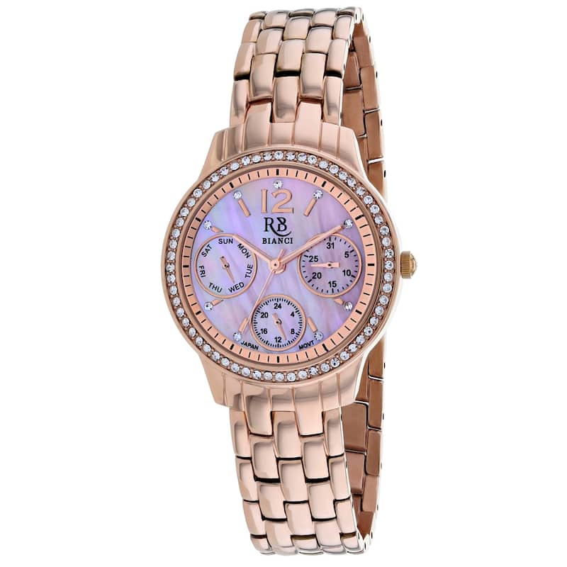 Roberto Bianci Women's Valentini Pink mother of pearl Dial Watch - RB0844 - Pink mother of pearl - 6 (36)