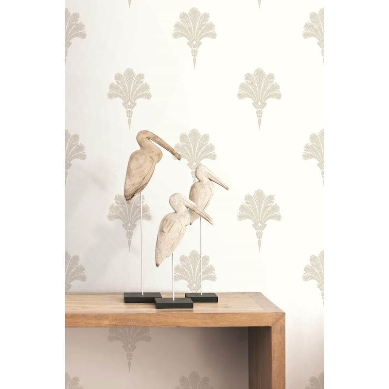 Seabrook Designs Beach House Summer Fan Unpasted Wallpaper