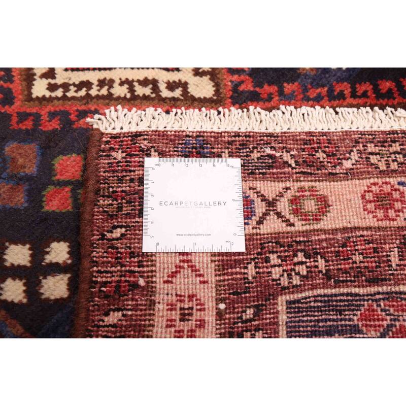 ECARPETGALLERY Hand-knotted Konya Anatolian Dark Navy Wool Rug - 3'3 x 7'7