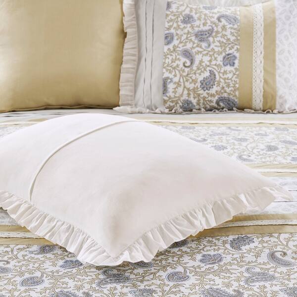 Shop Madison Park Vanessa 9 Piece Cotton Percale Comforter Set On Sale Overstock 19891183