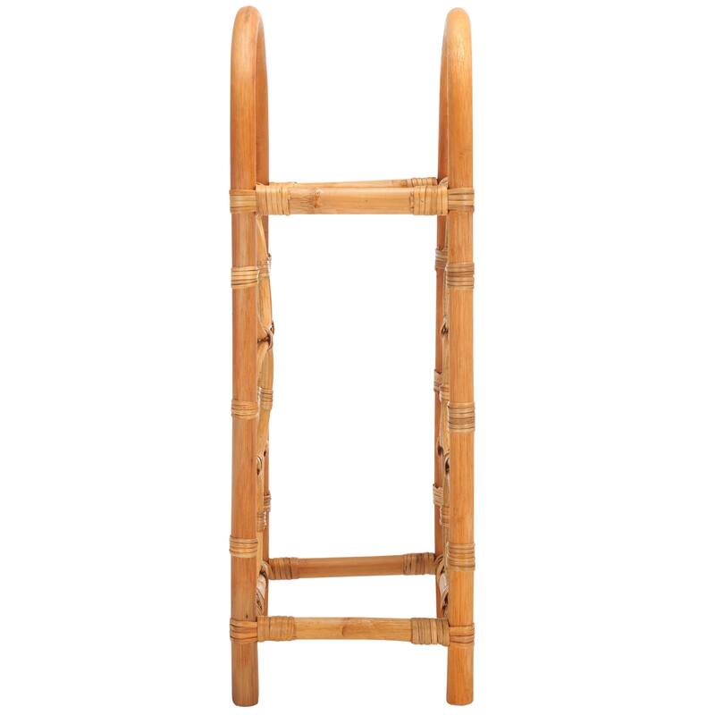 SAFAVIEH Kart Rattan Wine Rack (Fully Assembled) - 10.6 In. W x 7.8 In. D x 23.6 In. H - 11Wx8Dx24H