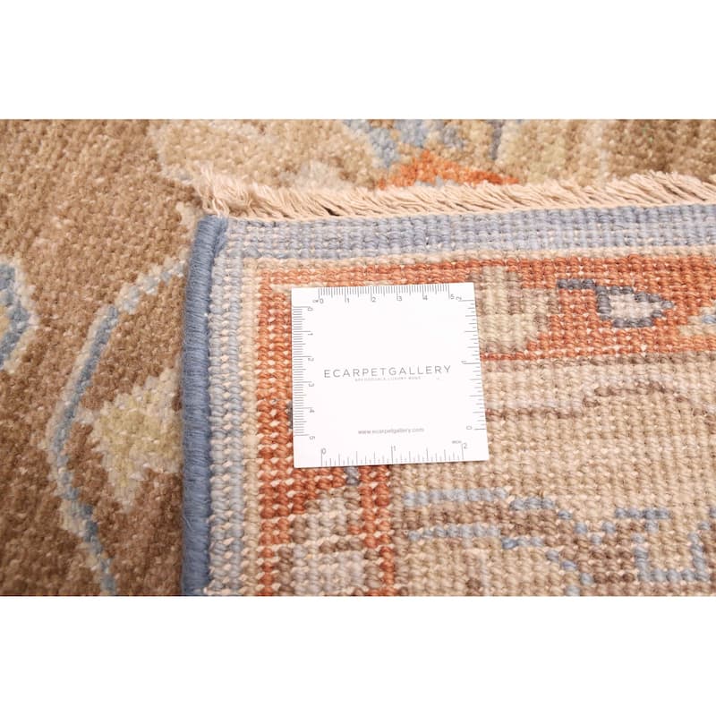 ECARPETGALLERY Hand-knotted Jules Sultane Light Denim Blue Wool Rug - 7'11 x 9'11