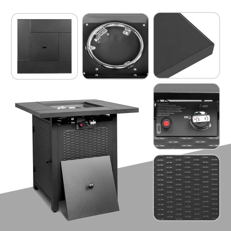 28 inch Outdoor Fire Pit Table - 28 inch