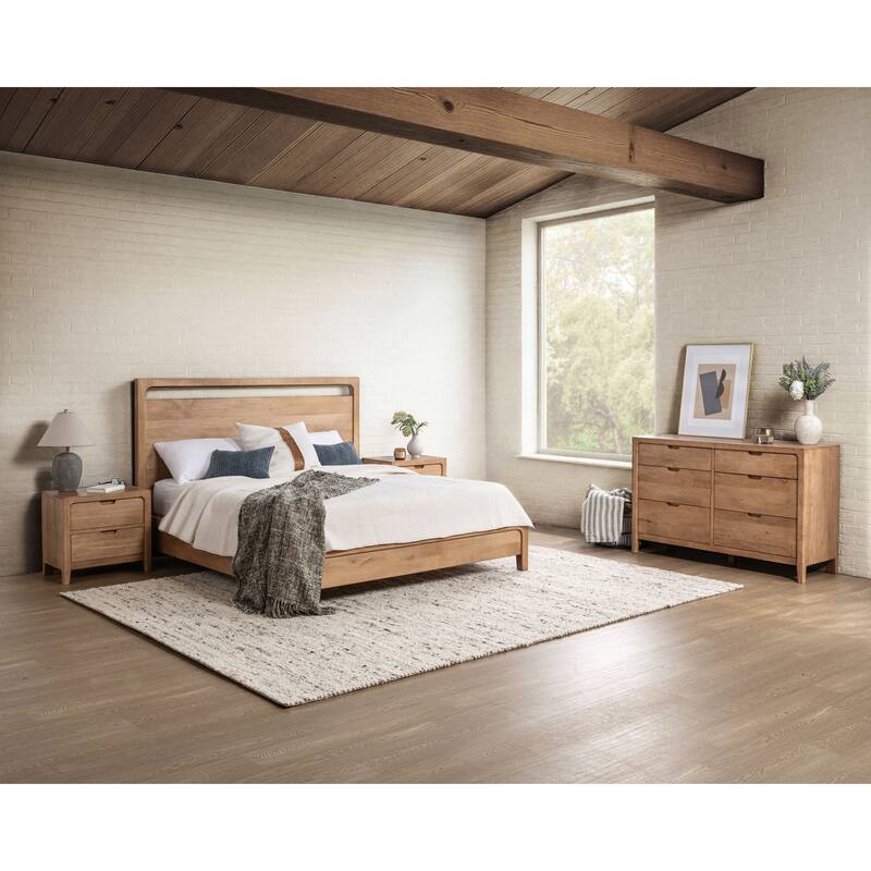 Classic Home Laguna Mango Wood Platform Bed - King