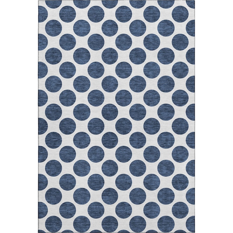Premium Washable Super Soft Geo Dots Mayfield Rug