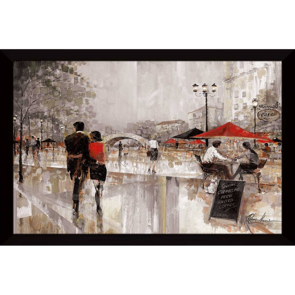 "Riverwalk Charm" by Ruane Manning Print on Acrylic