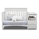 preview thumbnail 13 of 20, Delta Children Presley Grey Convertible Crib N Changer