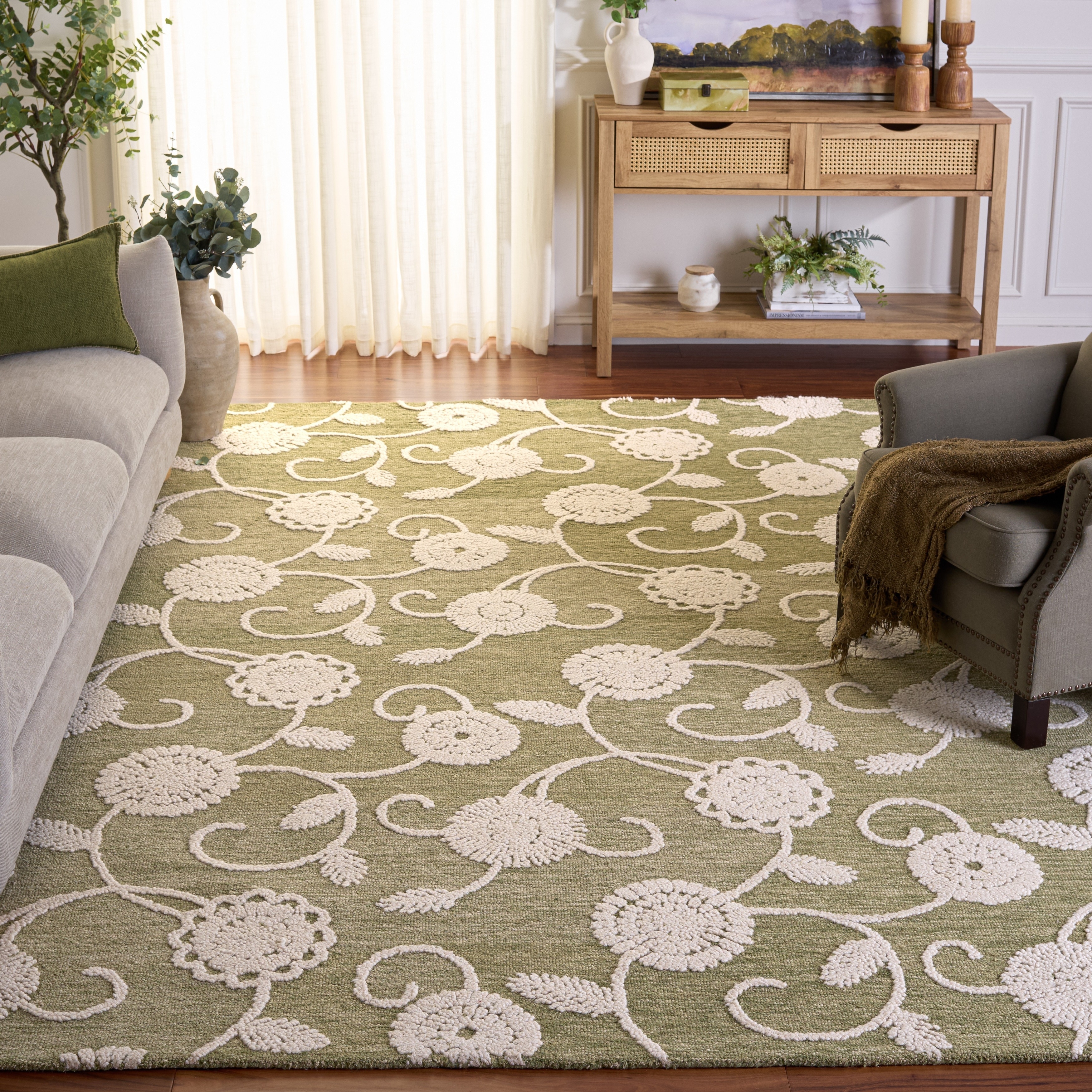 SAFAVIEH Handmade Metro Tehilah Wool Rug