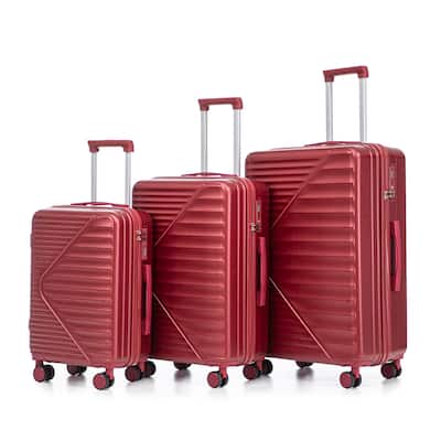 20"/24"/28" 3 pcs/set in ABS Spinner Wheel Luggage