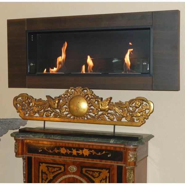 Shop Nu Flame Finestera Tr S Wall Mounted Bio Ethanol Fireplace 21