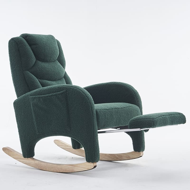 Teddy Rocking Chair With Adjustable Footrest