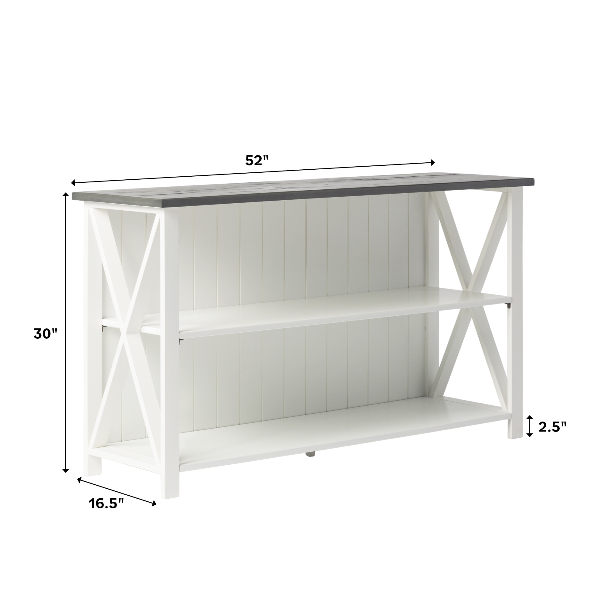 52 store inch shelf