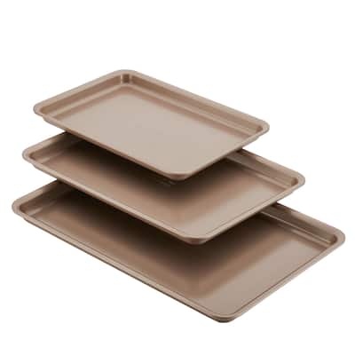 Anolon Nonstick Bakeware Cookie Pan Set, 3-Piece