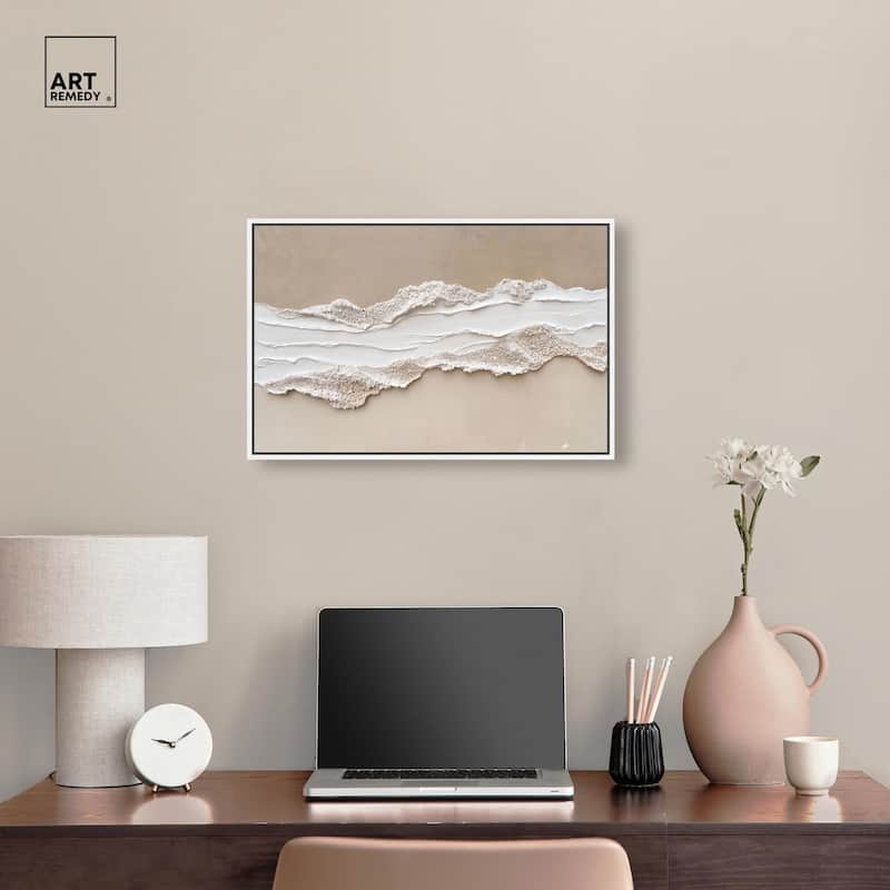 Textured Sea I Canvas by Art Remedy