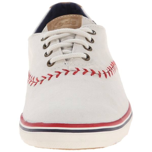Shop Keds Womens Champion Pennant Fabric Low Top Lace Up Fashion