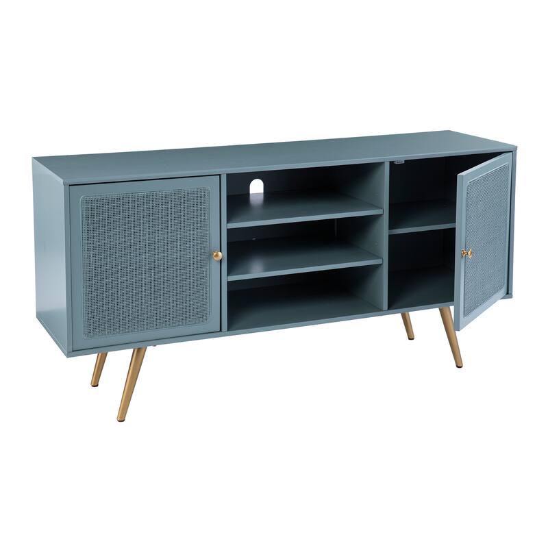 SEI Furniture Ainsworth Transitional Media TV Stand for TV's up to 56"