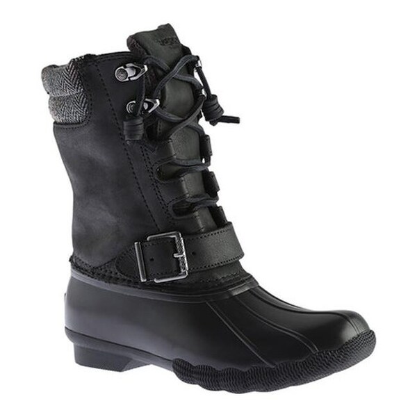 sperry boots with buckle