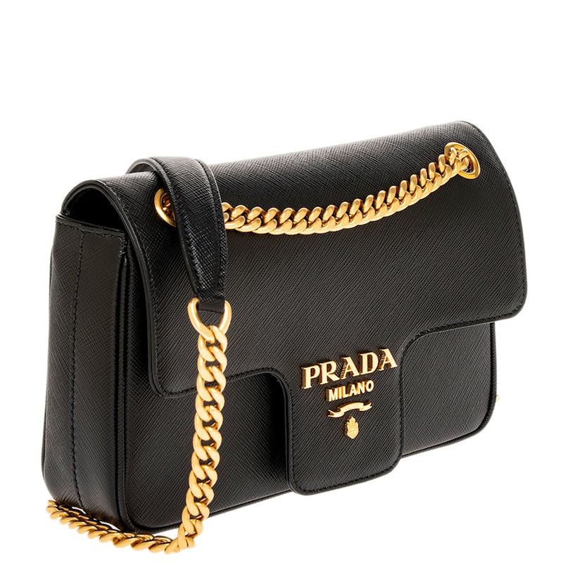 Prada Saffiano Leather Flap Bag