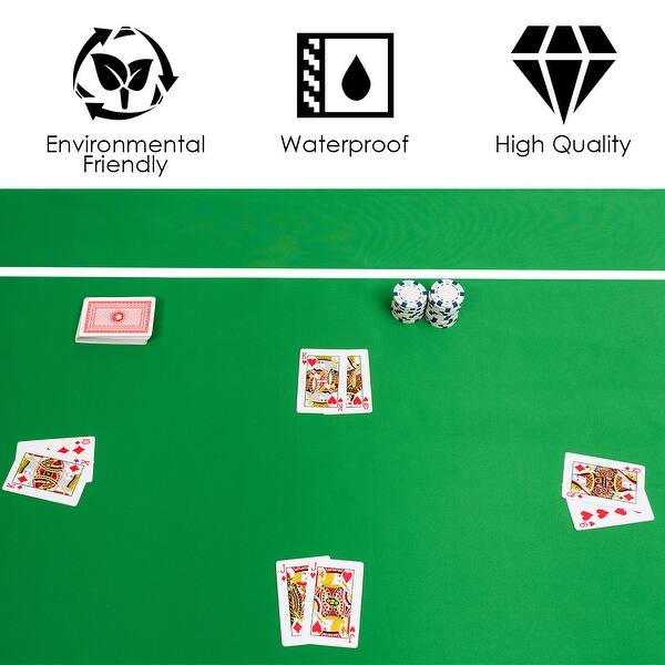 Shop Costway 71 X 36 Poker Table Top Layout Rubber Foam Poker