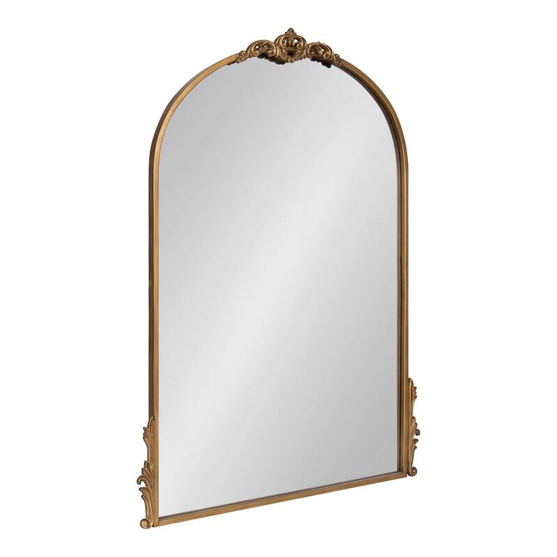 Kate and Laurel Myrcelle Decorative Framed Wall Mirror - 25x33 - Gold