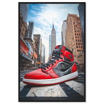Sneaker of New York Canvas by Art Remedy