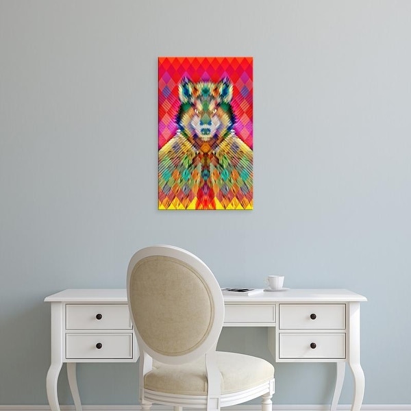 Easy Art Prints Ali Gulec's 'Corporation Wolf' Premium Canvas Art