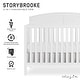 preview thumbnail 3 of 3, Dream On Me Storybrooke 5 in 1 Convertible Crib - White