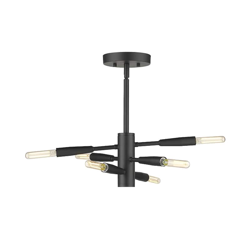 Bellevue ZCF44988 Almeria 6 Light 13" Wide Semi-Flush Ceiling Fixture