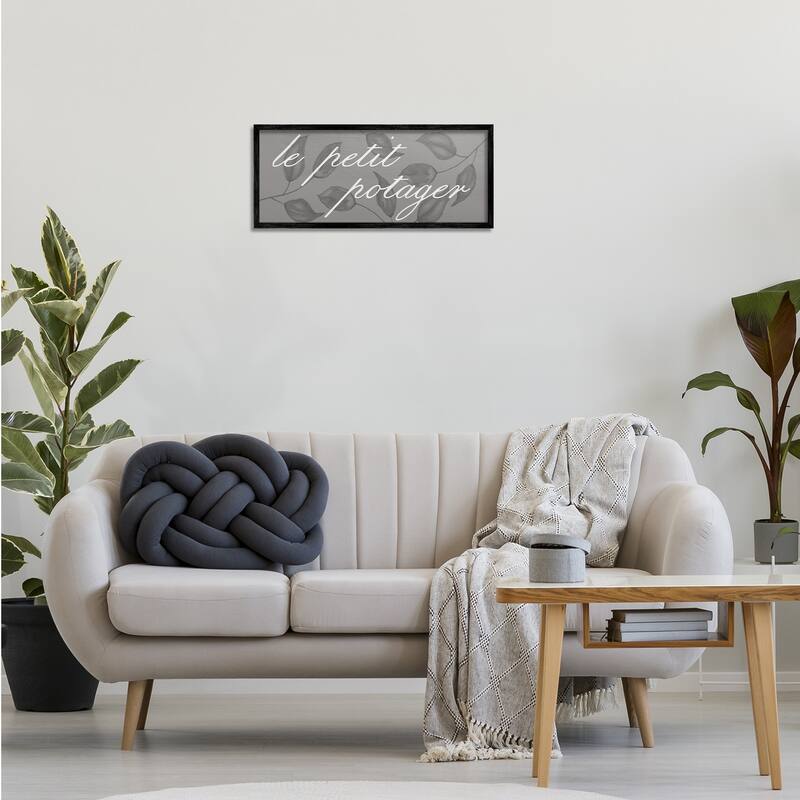 Stupell Little Vegetable Garden Framed Giclee Art Design By Lil' Rue