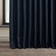 preview thumbnail 51 of 160, Exclusive Fabrics Textured Faux Linen Extra Wide Room Darkening Curtains for Bedroom & Living Room Curtains (1 Panel)