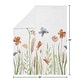 preview thumbnail 4 of 3, Boho Floral Garden Flower Girl Baby Receiving Security Swaddle Blanket Sage Green Watercolor Bohemian Floral Vintage Shabby Chic
